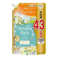 Aroma Rich 衣物柔順劑 1300ml 補充裝 Claire 橙花皂香 (平行進口)
