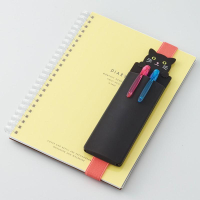 日本 LIHIT LAB. A-7720 綁書帶筆盒 隨身筆盒 可愛動物筆袋