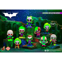 【Beast Kingdom 野獸國】HOT TOYS CBX189 黑暗騎士三部曲 小丑風格Q版公仔 盲盒套組 8入