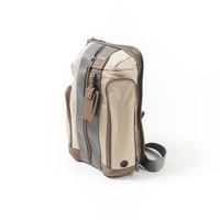 Tas TUMI HIGGIN GREY LIGHT OLIVE MULTI POCKET CROSS BODY BAG 100% ORIGINAL 35X21X10CM