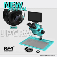 RF4 RF7050TVD2-YS010W Trinocular 7-50X Zoom Stereo YS010W Surveillance Microscope for Mobile Phones Motherboard IC Chip Repair