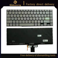 Siakoocty keyboard backlight for ASUS Vivobook 14 S433 X421 M433 laptop replacement keyboards backlit 0KNB0 2820HU00