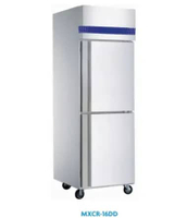Maxx Cold MXCR-16DD SS Upright Chiller Kulkas Dapur Komersial Stainless Steel 2 Pintu - Kabinet Stai