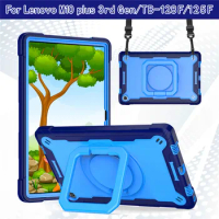 Kids Protection Case for Lenovo Tab M10 Plus 3rd Gen 10.6 2022 Shockproof Stand Cover for Lenovo Tab M10 Plus TB-125F TB-128F