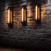 創意個性工業風壁燈美式鄉村復古酒吧餐廳咖啡廳臥室走廊酒店壁燈