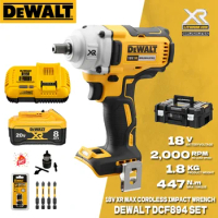 DEWALT DCF894 Cordless Impact Wrench With 18V/20V Lithium Battery Brushless Rechargeable Wrench Power Tools DCB115 DCB118