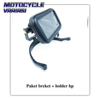 Paket breket + holder hp gps motor Nmax waterproof