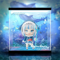 【AOWOBOX】GSC 黏土人 1688 Hololive Gawr Gura 主題展示盒