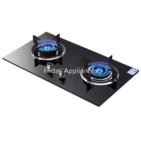Built in Oven Gas stove Cooktop Stove Double Stove Gas Cooker Energy Saving Glass Gaskocher Liquefied Gas Natural Gas