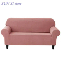 New 1/2/3 Seater European Style Sofa Cover Jacquard Fabric Stretch Couch Covers Living Room Elastic Settee Furniture Protectors