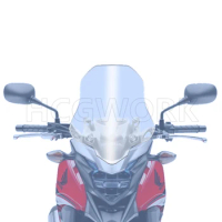 Motorcycle Accessories Windshield Hd Transparent Heighten for Honda Cb500x Cb400x