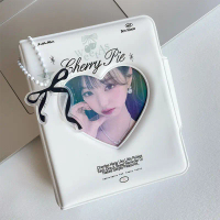 Album đựng ảnh photocard Kpop 3 inch hình trái tim nơ dễ thương hộp đựng card idol trang trí decor b