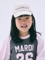 Kids Cap Mardi Mercredi Logo Cream Lilac