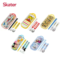 Skater 日製兒童便利筷叉匙餐具組(多款可選)-巧虎