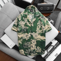 Áo Sơ Mi Cuban nam GreenFlower MK CLEVER Chất đũi mềm mịn thoáng mát chống nhăn, form rộng hằng ngày