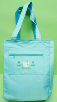 【震撼精品百貨】Hello Kitty 凱蒂貓 手提袋肩背包補習袋 藍瑪格莉特  震撼日式精品百貨