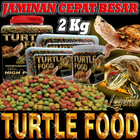 2KG MAKANAN KURA KURA RES BRAZIL AMBON PELET TURTLE MONBI AMBON RAZOR
