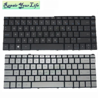 Swiss/Arabic/Norway/Canada French US Laptop Keyboard for HP Spectre X360 13W 13-W 13-AC Backlit Replacement Keyboards SN9162BL1