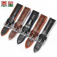 Cow Leather Watchband Suitable For Tudor FOSSIL Mido Waterproof Silicone Watch Chain18mm 20mm 22mm Men And Women Bracelet