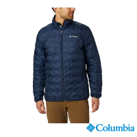 Columbia 哥倫比亞 男款 - Omni-Heat 保暖蓄熱保暖650FP羽絨立領外套-深藍 UWE09550NY