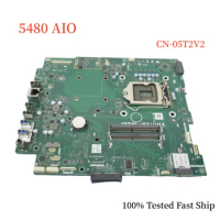 CN-05T2V2 For Dell OptiPlex 5480 AIO Motherboard IPCML-GZ/UMA 05T2V2 5T2V2 LGA 1151 DDR4 Mainboard 100% Tested Fast Ship