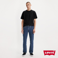Levis 男款 514低腰合身直筒涼感牛仔褲 / 精工深藍刷色水洗 / Cool彈性布料