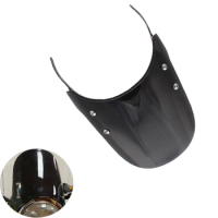 Motorcycle Windscreen Windshield Wind Deflector Windshield Cover Black/Clear Lens For Royal Enfield 