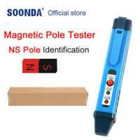 Magnetic Pole Identifier Magnetic Tester North and South poles Tester Magnets Pole NS Class Measurement Magnetic Pole Instrument