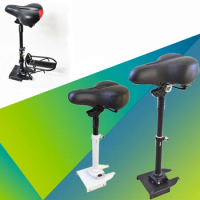For Xiaomi Mijia M365 MI Electric Scooter Seat Foldable Saddle Chair Adjustable Rack Seat Bumper for Electric Scooter Skateboard