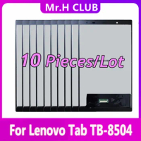 10 PCS LCD For Lenovo Tab 4 TB-8504 LCD TB-8504F TB-8504N TB-8504X TB-8504P LCD Display Touch Screen Glass Sensor Assembly