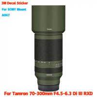 70-300 F4.5-6.3 Anti-Scratch Lens Sticker Protective Film Body Skin For Tamron 70-300mm F4.5-6.3 Di III RXD (For SONY Mount)A047