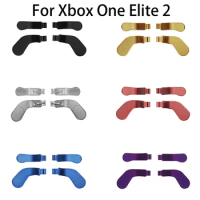 4 in1 Controller Trigger Button Metal Paddles For Xbox One Elite Series 2 Gamepad Parts for Xbox One Elite 2 Accessories
