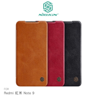 NILLKIN Redmi 紅米 Note 9 秦系列皮套 保護套 手機殼【樂天APP下單4%點數回饋】