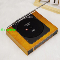 THINKYA CD機 CD播放器 一體式cd播放機 復古設計木紋色A18