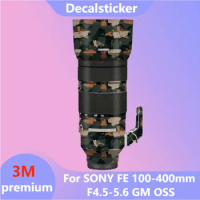 For SONY FE 100-400mm F4.5-5.6 GM OSS Lens Sticker Protective Skin Decal Vinyl Wrap Film Anti-Scratch Protector Coat SEL100400GM