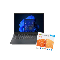【ThinkPad 聯想】微軟M365組★14吋i5商用筆電(E14/i5-13500H/16G/512G SSD/W11H)
