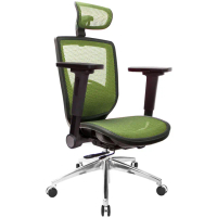 【GXG 吉加吉】高背全網 電腦椅 鋁腳/4D平面摺疊扶手(TW-81Z6 LUA1H)