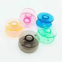 20 PCS/Lot Multicolour Plastic Sewing Bobbins For Singer Brother Janome Toyota Sewing Machine Accessories