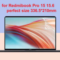 2PCS／BOX for Xiaomi MI Redmibook Pro 15 15.6 inch 2021 16:10 336.5*210mm Clear Screen Protector Guard Screen Protective Film