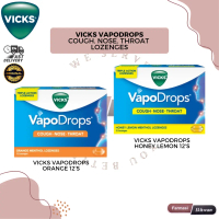 Vicks Vapodrops Lozenges 12's Orange / Honey Lemon