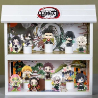 Demon Slayer Birth Flower Series Original Action Figure Cartoon Decorations Cute Gifts Model Collection Toys Festival Gift