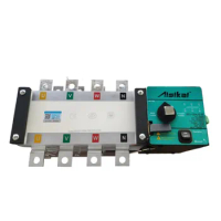 Aisikai 4P 160A ATS Dual Power Automatic Transfer Switch Diesel Generator Parts Control Board Circuit Breaker Single Three Phase