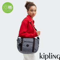 Kipling 經典老花手提側背包-ART
