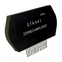 STK441 Integrated Circuit Stereo Amplifier IC Module