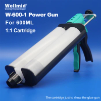 ARALDITE 600ML 650ML 1:1 cartridge mantual ab glue gun for loctite 3m epoxy adhesive squeeze caulking super long life double gun
