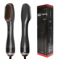 LESCOLTON Hair Dryer Brush 3 In 1 Hot-Air Brushes 1200 W Powerful Ceramic Tourmaline Ionic Hair Straightener for All Hair Types