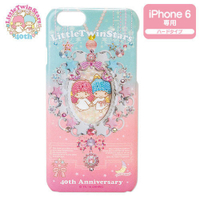 【震撼精品百貨】Little Twin Stars KiKi&LaLa 雙子星小天使~40週年永恆閃耀系列iPhone6保護殼