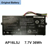 7.7V 36Wh New Original AP16L5J Laptop Battery Replacement For Acer Aspire Swift 5 SF514-52T SF514-53T Spin 1 SP111-33 SP111-32N