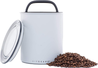 【日本代購】Airscape 咖啡豆 餅乾 堅果 真空密封罐  容量2.5磅 灰白色