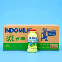 Indomilk kids botol sci 190ml Melon 1 karton